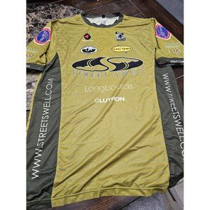 Pactimo Athletic Jersey Longboards Green Men's Size Medium Short Sleeve